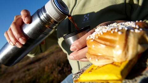 Picknick på fjället