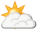Bild på väderikon som visar typ av väder
