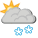 Bild på väderikon som visar typ av väder
