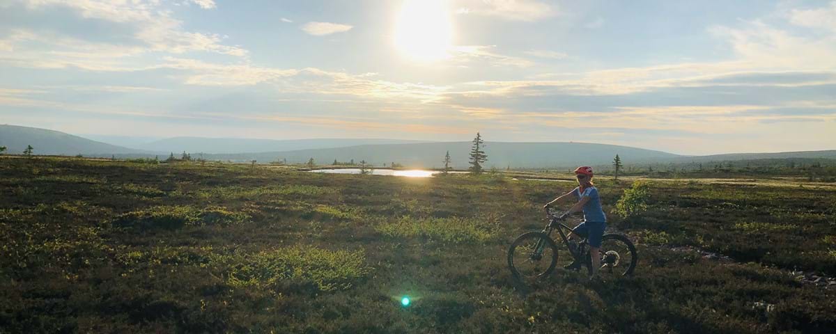 Cykel Sol Fjall