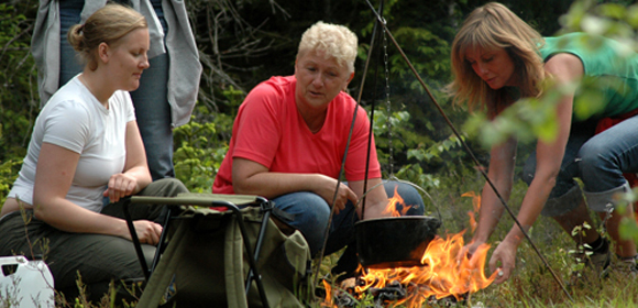 Tälta på konferensen