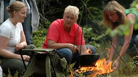 Tälta på konferensen