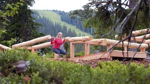 Träningsglädje i fjällen