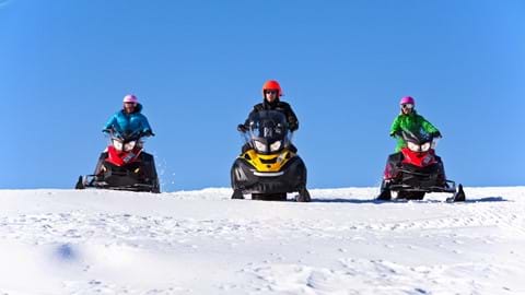 Snöskoter i Vemdalen